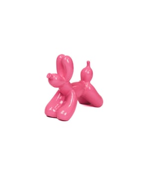 
WE LOVE DOGGY STYLE! - This dog looks just like a balloon and is a real piece of art.Important features:- Made of ceramics- Size: 18x7x14,5cmStyling advice: Place the ceramic dog on a pile of books, so it has a spotlight. Merk: Ornament - Balloon Dog - Ceramic - Pink - 8x7x14,5cm