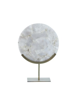 
Shop dit prachtige artikel van Light & LivingLight & Living - Ornament op voet 35x12x50 cm GOUYA grijs agaat+antiek brons is gemaakt en ontwerpen door het Nederlandse merk Light & Living.De belangrijkste kenmerken van het artikel zijn als volgt:Kleur: GrijsProduct Lengte: 35Product Breedte: 12Producht Hoogte: 50Gewicht: 5Light & Living werd meer dan vijftig jaar geleden opgericht. We begonnen met het maken van lampenkappen in een kleine fabriekshal. Al snel kwamen daar lampen bij, zodat we een totaal verlichtingsconcept konden aanbieden. Na vele jaren actief te zijn geweest op de verlichtingsmarkt, zijn we gaan uitbreiden met betaalbare woonaccessoires en (klein)meubelen.Wij weten als geen ander dat thuis de plek is waar mensen zich vaak het prettigst voelen. Een eigen plek, ingericht met comfortabele meubels en sfeervolle verlichting. We denken graag met je mee. Daarom reizen we de hele wereld over op zoek naar de mooiste verlichting en woondecoratie. We zijn altijd op zoek naar dat ene speciale item waar ons hart sneller van gaat kloppen. Deze momenten leggen we vast en vertalen we naar onze producten.Twee keer per jaar presenteren we een nieuwe seizoenscollectie. Zo weten we je elke keer weer te inspireren! - Afmeting: 35x12x50 - Kleur: Grijs - Materiaal: Steen