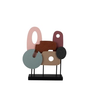 
Statue Abstract Art – Kunst die spreektDit abstracte kunstwerkje van Present Time is een ware blikvanger in je interieur. De warme moderne kleuren geven de sculptuur een verfijnde uitstraling, terwijl het abstracte ontwerp zorgt voor een speelse en unieke toevoeging aan je ruimte. Een perfecte manier om je stijl te benadrukken en een statement te maken. - Afmeting: 36x9,5x44 - Kleur: Multicolor - Materiaal: Hout