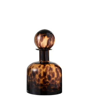 
Bottle+Stop Speck Decorative Glass Brown/Black Small Width15Height25Length15Weight0.96 kgCollectionZomer 2021Colour BrownColour 1BlackMaterial compositionGlass(100%) Materiaal: