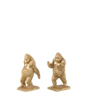 
Set Of 2 Bookend Gorilla Resin Gold Width12.5Height24.5Length14Weight0.9 kgCollectionWinter 2024Colour GoldMaterial compositionPolyresin(100%) Materiaal: