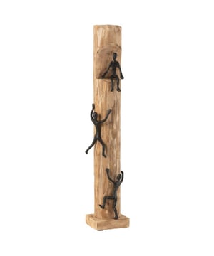 
Etnische Harmonie, J-Line Decoratiestukken brengen Oosterse, Afrikaanse en Boho Invloeden samen Stap binnen in de betoverende wereld van J-Line decoratiestukken, waar een eclectische mix van oosterse, Afrikaanse en boho-invloeden samensmelt tot een visueel festijn voor de zintuigen. Deze prachtige decoratieve stukken vangen de diepgaande essentie van diverse culturen en brengen ze harmonieus samen in jouw leefruimte. Laat je meeslepen op een fascinerende reis door kunstig vervaardigde objecten die zowel de pracht van dieren als de veelzijdigheid van mensen omarmen. Met J-Line kun je jouw huis omtoveren tot een exotische oase van creativiteit, waar de wereld in al zijn schittering tot leven komt en elke dag een viering is van culturele verrijking en schoonheid. Goed om te weten: * Etnische mix * Natuurlijke diversiteit * Culturele schoonheid * Artistieke celebratie * Betoverende harmonie Materiaal:Hout