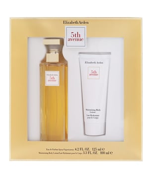 Indulge in the luxurious Elizabeth Arden 5th Avenue Eau de Parfum Gift Set, perfect for any occasion. This delightful set includes a 125ml Eau de Parfum Spray and a 100ml Body Lotion, both featuring the enchanting floral fragrance that has captivated women since its launch in 1996. Ideal for daytime wear, it offers a refreshing scent that embodies elegance and sophistication. Treat yourself or surprise a loved one with this exquisite gift set that combines beauty and fragrance in one stunning package.