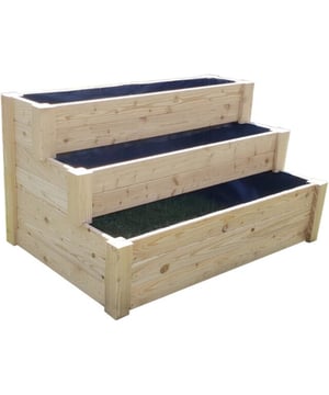 
De Westmann Premium hoogslaper van hout uit duurzame bosbouw is een praktische hoogslaper voor tuin, balkon en terras. Pluspunt: het onbehandelde, lokale larikshout staat niet alleen voor duurzaamheid, maar is uiteraard ook extreem duurzaam en resistent. Dankzij zijn natuurlijke uitstraling en kleur past het bed bovendien op natuurlijke wijze in de omgeving en verfraait het uw buitenruimte. Met een breedte van 1,20 m biedt het verhoogde bed voldoende ruimte voor individuele beplanting volgens uw behoeften wensen en ideeën. Het Westmann hoogslaper heeft weinig ruimte nodig en is daarom ideaal voor het tuinieren op uw eigen balkon – ook ideaal voor kleine balkons en terrassen. Nog een voordeel: het verhoogde bed maakt comfortabel tuinieren op een aangename werkhoogte mogelijk. Deze hoogte houdt ook slakken en onkruid op afstand. Bovendien is het bed niet alleen een decoratief element, maar kan het ook gebruikt worden als praktische rand voor de tuin en de entree. Bijzondere kenmerken: Ideaal voor kleine balkons en terrassen Naturel look Veel ruimte voor individuele beplanting Comfortabel tuinieren op aangename werkhoogteMerk: Westmann Gewicht: 29 kg Kleur:  Naturel  - Afmeting: - Kleur: Bruin - Materiaal: Hout
