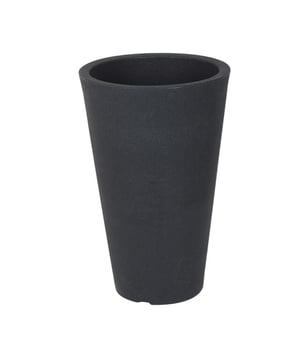 
Bloempot Stone heeft een mooie steenkleur en is gemaakt van lichtgewicht Polyethyleen. Deze strakke plantenbak heeft een afmeting van 35x55 cm. Je kunt hem gebruiken als divider in de tuin om een afscheiding te maken, of tegen een schutting of muur. Het materiaal lijkt  op steen, maar is een stuk lichter van gewicht. Bovendien is het een duurzaam materiaal dat vorst-, regen- en kleurbestendig is.Zet meerdere bakken naast elkaar en je krijgt een mooi strakke afscheiding in je tuin. Doordat hij 26cm breed is kun je er ook iets grotere planten in kwijt. De potten zijn geschikt voor gebruik binnen of buiten en hebben geen drainagegaten, dus u hoeft zich geen zorgen te maken over lekkage. Uiteraard is het mogelijk om voorzichtig een gat in te boren als u dat wel wilt. De bak is onderhoudsvriendelijk, je hebt er weinig omkijken naar.Eigenschappen:Afmeting: 35x55 cmGewicht: ca. 2 kgGeschikt voor binnen en buiten gebruikKleur: grijsUV- en vorstbestendigVoordeel Polyetheyleen plantenbakHet grote voordeel van werken met polyethyleen bloembakken in de tuin is dat je de inrichting ervan gemakkelijk kunt wijzigen. Je kunt deze bakken immers eenvoudig verplaatsen als je bij het wisselen van het seizoen eens wat anders wilt.  - Afmeting: - Kleur: Grijs - Materiaal: Polyethyleen