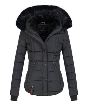 Die Marikoo Winterjacke Lotusblüte überzeugt mit Funktionalität und luxuriösem Design. Das warme Teddyfell im oberen Innenbereich, der kuschelige Kunstfellkragen (abnehmbar) und das wasserabweisende Obermaterial machen sie zum idealen Begleiter für kalte Wintertage. Praktische Details wie zwei Reißverschluss-Brusttaschen, zwei fleecegefütterte Außentaschen und eine Innentasche mit Kopfhörerausgang bieten viel Komfort. Mit hochwertiger Steppoptik, eleganten Kunstlederdetails, abnehmbaren Zipper-Pullern und leicht tailliertem Schnitt ist die Jacke sowohl stilvoll als auch funktional.
Material: Oberstoff/Futter/Wattierung 100% Polyester; Kunstfell 90% Polyacryl, 10% Polyester.
