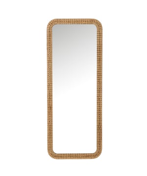 
Mirror Rectangle Fir Wood/Glass Natural Width3Height122.5Length48Weight7.5 kgCollectionZomer 2024Colour NaturalMaterial compositionFir wood(35%),rattan(20%),mdf(15%),mirror(30%) Materiaal: