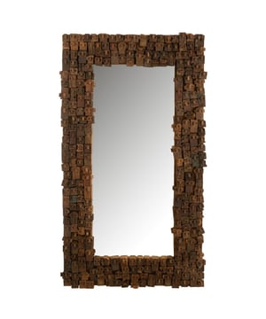 
MIRROR SYMA RECYLCED WOOD/MIRROR NATURAL LARGE Width8Height180Length100CollectionZomer 2024Colour NaturalMaterial compositionMdf(30%),recycled wood(40%),glass(30%) Materiaal: