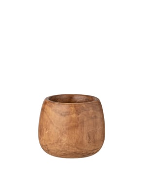 
Jar Paulownia Brown Width22.5Height27Length22.5Weight1.81 kgCollectionWinter 2022Colour BrownMaterial compositionPaulownia wood(100%) Materiaal: