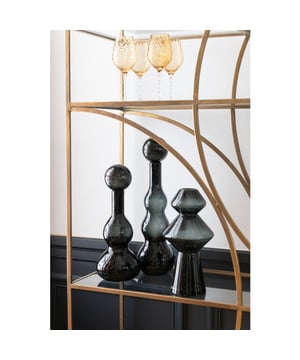 
Vase Carol Glass Black Width17.5Height35Length17.5Weight1.23 kgCollectionWinter 2025Colour BlackMaterial compositionGlass(100%) Materiaal:
