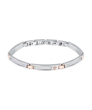 If you already own a Maserati watch or not this range of Maserati bracelet is a great way to accessorise your look. Using high quality materials and sublime craftsmanship you can be rest assured this Mens Bracelet JM423AVD23 will last longer than most of your outfits.