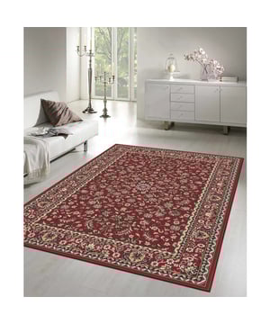 
- 280x380CM  Nain Collectie Klassieke Tapijten - Tijdloze Vloerkleden Nain Collectie Oosterse tapijten brengen de elegante stijl van klassieke Perzische tapijten naar jouw interieur. Met een uniek design en hoogwaardige materialen zijn deze vloerkleden de perfecte keuze voor zowel moderne als klassieke woonruimtes. Geef je woonkamer een warme, luxe uitstraling met dit tijdloze tapijt.  Waarom Kiezen Voor Marrakesh Tapijten? Authentiek Oosters Design: Prachtig patroon dat perfect past in elk interieur. Zacht en Comfortabel: Gemaakt van anti-statisch polypropyleen voor een luxe gevoel. Duurzaam en Onderhoudsvriendelijk: Kleurvast, waterafstotend en eenvoudig schoon te maken. Praktische Voordelen: Geluiddempend, geschikt voor vloerverwarming en Merk: Muratap Materiaal: Polypropyleen Kleur: Rood Afmetingen: 280x380CM Overig: Anti-statisch en Anti-allergisch , Kleurvast en waterafstotend, Geschikt voor vloerverwarming, Geluiddempend, Keurmerk OEKO-TEX100