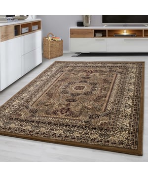 
De Marrakesh tapijten hebben schitterende designs. - 200x290 CM Marrakesh Oosterse tapijten Deze Oosterse tapijten zijn duidelijk geïnspireerd op het antieke Perzische tapijt en passen perfect in zowel een modern als klassiek interieur. Dit klassieke vloerkleed geeft je huiskamer een warme sfeer. De Marrakesh tapijten hebben schitterende designs en zijn gemaakt van anti-statische materiaal dat een zeer zacht en comfortabel tapijt oplevert. De onderzijde is gemaakt van katoen, wat zorgt voor stabiliteit en duurzaamheid. De hoge dichtheid maakt dit vloerkleed zeer robuust en gemakkelijk in onderhoud. Productspecificaties: Exclusieve Oosters Design 100% Polypropyleen Poolhoogte : 12mm Gewicht = 2.500gr/m2 Geluiddempend Geschikt voor vloerverwarming Anti-statisch en Anti-allergisch Kleurvast en Merk: Muratap Materiaal: Polypropyleen Kleur: Beige Afmetingen: 200x290 CM EAN: 7444707960992