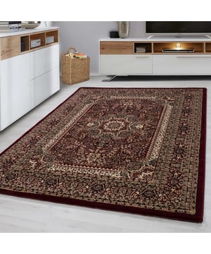 
De Marrakesh tapijten hebben schitterende designs. - 200x290 CM Marrakesh Oosterse tapijten Deze Oosterse tapijten zijn duidelijk geïnspireerd op het antieke Perzische tapijt en passen perfect in zowel een modern als klassiek interieur. Dit klassieke vloerkleed geeft je huiskamer een warme sfeer. De Marrakesh tapijten hebben schitterende designs en zijn gemaakt van anti-statische materiaal dat een zeer zacht en comfortabel tapijt oplevert. De onderzijde is gemaakt van katoen, wat zorgt voor stabiliteit en duurzaamheid. De hoge dichtheid maakt dit vloerkleed zeer robuust en gemakkelijk in onderhoud. Productspecificaties: Exclusieve Oosters Design 100% Polypropyleen Poolhoogte : 12mm Gewicht = 2.500gr/m2 Geluiddempend Geschikt voor vloerverwarming Anti-statisch en Anti-allergisch Kleurvast en Merk: Muratap Materiaal: Polypropyleen Kleur: Rood Afmetingen: 200x290 CM EAN: 7444707962958