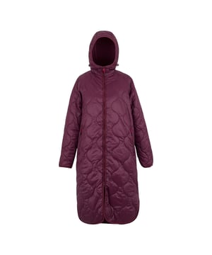 100% Polyamide. Lining: Fleece. Filling: Recycled, Synthetic Down. Design: Badge, Logo, Quilted. 38gsm. Fabric Technology: Durable Water Repellent Finish, Lightweight, Warmloft. Cuff: Elasticated. Neckline: Hooded. Insulated. Sleeve-Type: Long-Sleeved, Raglan. Hood Features: Adjustable, Grown On Hood, Sew-On. Pockets: 2 Side Pockets, 1 Security Pocket, Zip. Fastening: Full Zip. Hem: Curved. Denier: 20D. Sustainability: Made from Recycled Materials. Finish: Metallic. 8 UK: 32 in. 10 UK: 34 in. 12 UK: 36 in. 14 UK: 38 in. 20 UK: 45 in. 18 UK: 43 in. 16 UK: 40 in.