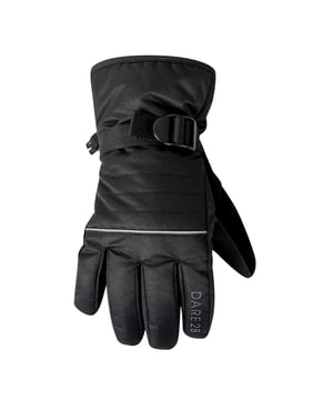 50% Polyester, 50% Recycled Polyester. Voering: Thinsulate. Manchet: Verstelbaar, Elastisch, Klittenbandsluiting. Stoftechnologie: Ared 5000, Ademend, Hoge Warmte, PFC Vrij, PFOA Vrij, PFOS Vrij, Waterafstotend, Waterdicht. Geïsoleerd, Veilige Clip. Ontwerp: Contrast, Logo. Textuur Grip.
