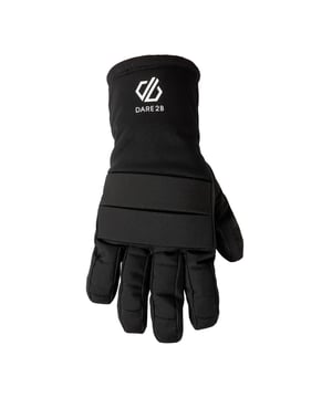 100% Recyceltes Polyester. Marke: Dare 2B. Futterstoff: 3M Dünnes Isoliermaterial. Gewebetechnik: ARED 30/30, Atmungsaktiv, langlebig, Sehr warm, Ohne PFC (per- und polyfluorierte Chemikalien), PFOA-frei, PFOS Frei, wasserabweisend, Wasserfest. Elastisches Handgelenk, Wattiert, Sicherer Klipp, Daumen aus synthetischem Nubukleder. Bündchen: Stretch. Design: Kontrast, Logo. Eigenschaften: Strukturierter Griffigkeit.