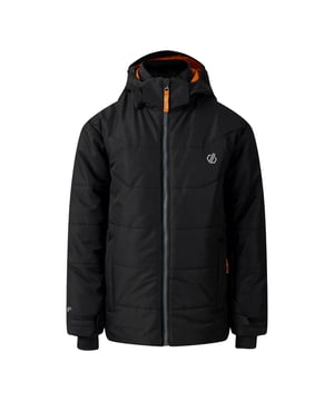 100% Recyceltes Polyester. Design: Logo, bedruckt. Gewebetechnik: Ared-Technologie (wasserdicht), Atmungsaktiv, Ohne PFC (per- und polyfluorierte Chemikalien), PFOA-frei, PFOS Frei, wasserabweisend, Wasserfest. Bündchen: anpassbar, Klettverschlusslasche. Abnehmbarer Schneerock, Wattiert, Reflektierende Details, Leicht gefüttertes Rückenpanel, versiegelte Nähte. Mit Kapuze. Langärmlig. Kapuzenmerkmale: Elastisch, angenähte Kapuze. Taschenart: Zwei Taschen unten, Tasche für Skipass, Reißverschluss. Durchgehender Reißverschluss. 164: 84 cm. 104: 57,15 cm. 128: 66 cm. 158: 81,28 cm. 116: 61 cm. 170-176: 90,17 cm. 146-152: 78,74 cm. 140: 72,4 cm.