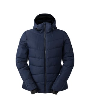 100% Recyceltes Polyester. Design: bedruckt. Gewebetechnik: ARED 15/15, Atmungsaktiv, Ohne PFC (per- und polyfluorierte Chemikalien), PFOA-frei, PFOS Frei, wasserabweisend, Wasserfest. Bündchen: anpassbar. Brillenputztuch, Sehr warm, Integrierter Schneefang, Wattiert. Mit Kapuze. Langärmlig. Kapuzenmerkmale: anpassbar, Abnehmbar. Passform: Schmal. Taschenart: Tasche für Skipass, 1 Innentasche, Verstaubare Tasche, Zwei Seitentaschen, Reißverschluss. Durchgehender Reißverschluss. Saum: anpassbar, Elastische Kordel am Saum. 34 DE: 81,28 cm. 36 DE: 86,36 cm. 38 DE: 90,17 cm. 40 DE: 96,52 cm. 44 DE: 109 cm. 42 DE: 102 cm.
