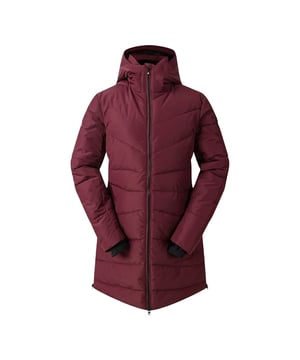 100% gerecycleerd polyester. Ontwerp: Eenvoudig. Stof Technologie: Ared 10000, Ademend, Waterafstotend, Winddicht. Manchet: Verstelbaar. Halslijn: Kapitein. Mouwtype: Met lange mouwen. Zakken: 2 Zijzakken, Rits. Bevestiging: Volledige ritssluiting. 6 VK: 30 in. 8 UK: 32 in. 10 VK: 34 in. 12 VK: 36 in. 14 VK: 38 in. 20 VK: 45 in. 18 VK: 43 in. 16 VK: 40 in.