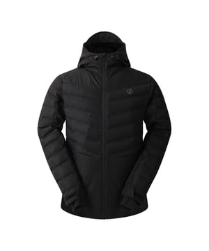 100% gerecycleerd polyester. Ontwerp: Gedrukt. Stoftechnologie: Slijtvast, ARED 15/15, Ademend, Duurzame waterafstotende afwerking, Isolerend, PFC-vrij, PFOA-vrij, PFOS-vrij, Waterdicht. Manchet: Verstelbaar, met treksluiting. Afneembare sneeuwrok, Gel Grip, Goggle Lens Wipe Cloth, Heat Sealed Baffles, Hoge Warmte, Gewatteerd, Scrim rugpaneel, Getapete Naden, Duimlussen, Ventilatieritsen. Halslijn: Kapitein. Mouwtype: Met lange mouwen. Kapkenmerken: Verstelbaar, Gegroeid op Kap, Bedrade Piek. Zakken: Skipaszak, 2 Onderzakken, Ritssluiting, 1 Binnenzak, Meshzak. Bevestiging: Volledige ritssluiting. XS: 36 in. S: 38 in. M: 40 in. L: 42 in. XL: 44 in. XXL: 48 in. 3XL: 51 in.