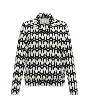 
Frank Walder Top lange mouw NOS725409 in de kleur Blauw
