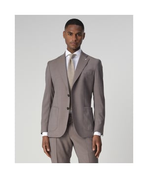 
Dutch Dandies Damon Pak combineert klassieke stijl met moderne afwerking in een grijze tint. Gemaakt van 100% Merino wol, biedt dit pak ultiem comfort en een luxueuze uitstraling. Het colbert heeft een tweeknops sluiting, opgestikte zakken en een dubbele split. De broek is voorzien van riemlussen en elegante zakken. Binnenzakken zorgen voor extra functionaliteit. Dutch Dandies staat voor verfijnde herenmode met een eigentijdse twist, perfect voor diverse gelegenheden. - Over het merk: Dutch Dandies is een merk dat de dandy lifestyle hoog in het vaandel heeft staan. De man die vanuit zijn levensvisie veel aandacht besteedt aan zijn uiterlijk, dat is een echte Dutch Dandy. De kledinglijn is geïnspireerd op de ouderwetse dandy stijl, maar ouderwets is een woord waarmee je het merk tekort zou doen. De man met een Rock & Roll lifestyle, maar dan met een grote feeling voor stijl en details.