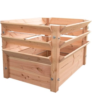 
Het Westmann hoge plantenbak maakt niet alleen indruk door zijn ergonomische werkhoogte en groot kweekoppervlak, maar scoort ook punten op het gebied van duurzaamheid omdat het gemaakt van 100% FSC-gecertificeerd larikshout uit lokale bossen. Larikshout is een van de hardste inheemse houtsoorten en wordt als bijzonder stabiel en duurzaam beschouwd. De aangename werkhoogte van het verhoogde bed zorgt voor rugvriendelijk tuincomfort, zonder dat u zich hoeft te bukken. De hoogte beschermt het plantmateriaal bovendien tegen dieren en zorgt zo voor een vrijwel onkruid- en slakkenvrije tuinervaring. Tegelijkertijd wordt de grond in een verhoogd bed beter opgewarmd, waardoor uw planten sneller groeien. Het bijzondere aan het Westmann Premium hoge plantenbak: Door de extra mogelijkheid tot zijgebruik wordt het areaal verdubbeld (bijvoorbeeld ideaal voor de teelt van aardbeien). Nog een voordeel: voor een verhoogd bed heb je geen eigen tuin nodig. Omdat er slechts weinig ruimte nodig is, is tuinieren op uw eigen balkon of terras ook mogelijk. Er zijn geen grenzen aan wat er in het verhoogde bed kan worden geplant. Wat dacht je bijvoorbeeld van een eigen kruidentuintje of verse groenten die je altijd bij de hand hebt? Ook als erfafscheiding kunnen verhoogde bedden optimaal worden gebruikt – praktisch en individueel tegelijk. KENMERKENLarikshout | FSC® - gecertificeerd | FSC®C176306Bijzonder hoogwaardig, duurzaam en stabielNatuurlijk hout2 extra gecultiveerde gebieden per zijdeComfortabel tuinieren op de ideale werkhoogteVerbeterde opwarming van plantmateriaalEenvoudige montageLet op:het hout van de Westmann plantenbedden is niet behandeld. Om de visuele conditie zo lang mogelijk te behouden, raden wij u aan het hout van uw verhoogde bed vóór het eerste gebruik te behandelen. - Afmeting: - Kleur: Bruin - Materiaal: Hout