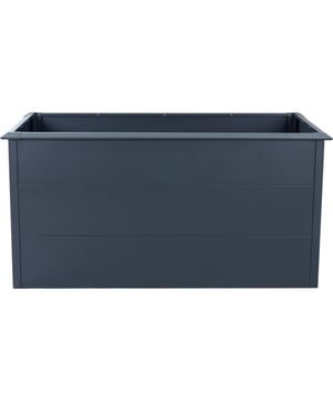 
Westmann metalen hoogslaper Primus L | Antraciet | 150x75x77 cm Zelfverzorgers opgelet - het Westmann hoogslaper Primus L scoort met zijn moderne design en royale kweekoppervlak. Gegalvaniseerd stalen frame, minimalistische uitstraling, traditioneel hoogslaperdesign - de Primus L hoogslaper van Westmann is een efficiënt hoogtepunt voor uw tuin! Nog een voordeel van het elegante verhoogde bed: om vervelende slakken uit de buurt van de kweekruimte te houden, wordt aan de bovenrand als afwerking een zogenaamde slakkenrand bevestigd. Door de aangename hoogte van het verhoogde bed geniet u van een tuincomfort dat uw rug ontlast. Voor het opzetten van het hoogslaper heb je geen grote tuin nodig. Omdat je maar weinig ruimte nodig hebt, is tuinieren ook probleemloos op je balkon of een klein terras mogelijk. Het verhoogde bed is ideaal als individuele erfafscheiding en is daardoor decoratief en praktisch tegelijk. Bijzondere kenmerken: Gegalvaniseerd staal | 1,0 mm Poedercoating in antraciet | RAL7016 Klassieke hoogslaper in tijdloos design Royalige kweekoppervlakte Universele toepassingsmogelijkheden Hoge locatieflexibiliteit Eenvoudige montage Roestvrijstalen schroeven Open bodem Merk: WestmannGewicht: 43 kgKleur: AntracietExtra kleur: RAL7016 - Afmeting: - Kleur: Antraciet - Materiaal: Staal