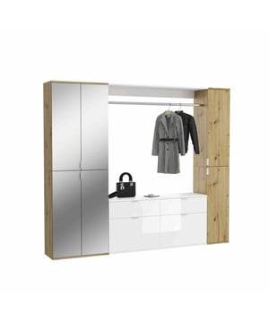 
Garderobenkombination uit de categorie System / Uni is ontworpen voor dagelijks gebruik en een tijdloze uitstraling. Het product combineert duurzame materialen met een nette afwerking, zodat het zowel functioneel als mooi blijft in elk interieur. Het model Projekt X biedt een praktische indeling en past gemakkelijk bij verschillende woonstijlen. Ideaal voor wie comfort, kwaliteit en eenvoud wil zonder poespas. Eenvoudig te onderhouden en geschikt voor dagelijks gebruik in huiselijke of professionele ruimtes. Artikelnummer: X07L3S14.