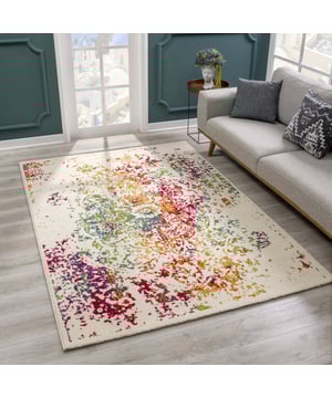 
De Vintage collectie tapijten zijn het moderne antwoord op traditionele vloerkleden. - 160x230 CM Vintage Collectie vloerkleden zijn glamoureuze vloerkleden die de aandacht trekken, terwijl het ingetogen design de ruimte niet overheerst. Elk vloerkleed in de collectie Vintage vloerkleden is uniek. De Vintage collectie tapijten zijn het moderne antwoord op traditionele vloerkleden. De kleuren en ontwerpen zijn harmonieus en speciaal gekozen. Dit vloerkleed geeft de ruimte stijl, kleur en uitstraling. Bovendien is hij geluiddempend. Maar de belangrijkste taak van dit vloerkleed is natuurlijk je voeten warm houden. Dit vintage vloerkleed geeft je huiskamer een warme sfeer. Verder is het kleed heel actueel door het moderne vintage effect. Hierdoor past het perfect in een strak en modern interieur, maar je kunt het kleed ook prima combineren met klassieke meubelen. Keurmerk Merk: Muratap Materiaal: Polypropyleen Kleur: Multikleur;Creme;Groen Afmetingen: 160x230 CM Overig: Anti-statisch en Anti-allergisch , Kleurvast en waterafstotend, Geschikt voor vloerverwarming, Geluiddempend