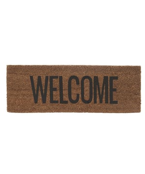 
Met deze unieke deurmat van Present Time geef je je gasten én jezelf altijd een goed entree! De vrolijk deurmat van Present Time zorgt hij voor een warm onthaal bij de voor- of achterdeur. De deurmatten van Present Time zijn altijd een beetje anders dan de standaard deurmatten hierwoord word je voeten vegen bij de deur ineens een wel heel gezellige aangelegenheid!ProductspecificatiesMateriaal: KokosvezelKleur: Bruin & ZwartAfmeting: 75 x 25 x 1.5cmBelangrijke productkenmerkenLeuke deurmat voor bij de voordeurVoor binnen of voor buitenGeschikt voor intensief dagelijks gebruikHet trendy merk Present Time omvat de zorgeloze geest van toegankelijke woonaccessoires voor elke stijl en elk huis. Present Time heeft een hart voor design en oog voor functionaliteit. Alle artikelen hebben daarom een eenvoudig te stylen, functionele en bijna Scandinavische uitstraling. Het staat voor alles wat je mooi vindt voor jouw huis, zonder met minder genoegen te nemen. Present Time past in jouw huis en brengt de juiste energie in elke hoek van een plek die je thuis kunt noemen. - Afmeting: 75x25x1,5 - Kleur: Bruin - Materiaal: Kokosvezel