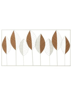 
Wanddecoratie van J-Line, Breng Boho Chic in je Interieur tot Leven Creëer een betoverend boho interieur met de J-line wanddecoratie. Onze collectie omvat prachtige wandhangers vervaardigd met vakmanschap, zoals macramé en raffia, waarmee je jouw ruimte een natuurlijke en warme uitstraling kunt geven. Daarnaast bieden we unieke dierenkoppen en juju hats als opvallende statementstukken om je muur te accentueren en je interieur een onderscheidende twist te geven. Transformeer je huis in een oase van boho schoonheid met J-line wanddecoratie. Goed om te weten: * Diverse stijlen * Kwaliteitsmaterialen * Veelzijdigheid * Creatieve ontwerpen * Duurzaamheid Materiaal:Metaal