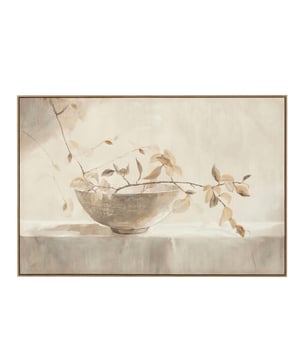 
Painting Bog Acrylic/Canvas White/Natural Width4.5Height82.5Length122.5Weight3 kgCollectionZomer 2025Material compositionWood(10%),acrylic(50%),canvas(30%),plastic(10%) Materiaal:Canvas