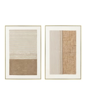 
Painting Lame Acrylic Ecru/Taupe Assortment Of 2 Width3.5Height120Length80Weight4 kgCollectionWinter 2025Colour BeigeMaterial compositionFir wood(10%),polyester(20%),acrylic(60%),plastic(10%) Materiaal:
