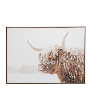 
Wall Deco Yak Face Pinewood/Polyresin Brown/White Width4.3Height103Length143Weight3.2 kgCollectionWinter 2024Colour BrownMaterial compositionPinewood(65%),polyester(5%),polyresin(30%) Materiaal:Canvas