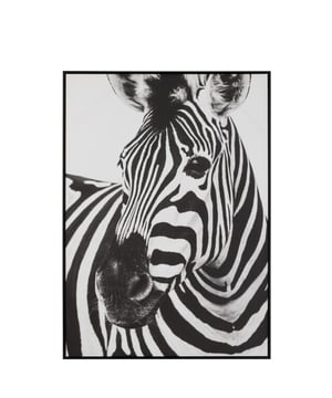 
Wall Deco Zebra Canvas/Plastic Black/White Width4.3Height143Length103Weight3.23 kgCollectionWinter 2024Colour BlackMaterial compositionCanvas(20%),plastic(30%),wood(50%) Materiaal:Canvas