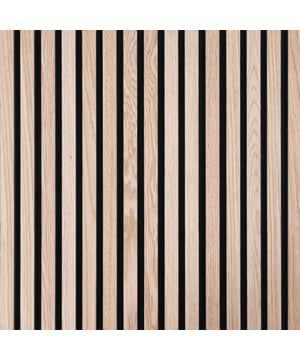 
De lattenwand van VERIZO biedt niet alleen een effectieve oplossing voor akoestische problemen in huis, maar voegt een eigentijds vleugje toe aan je interieur. Gemaakt van hoogwaardige materialen absorberen de wandpanelen geluidsgolven en voorkomen dat deze terugkaatsen, waardoor de akoestiek en de geluidskwaliteit in de ruimte verbetert! Bestel de sample doos op home67.nl met 5 kleurstalen en vind de juiste kleur. Een latjeswand voegt textuur toe aan de ruimte. De lijnen geven een subtiele maar interessante dimensie aan een muur en kunnen een saaie muur verbeteren. Daarnaast zorgt het hout voor een warme en gezellige uitstraling. De wand met latjes trekt de aandacht en is hét statementstuk in de ruimte!  1 akoestisch wandpaneel (280 x 60 x 2.2 cm)  Het wandpaneel bestaat uit vilt, MDF en houtfineer  Geschikt voor wanden en plafonds  Zowel verticaal als horizontaal aan te brengen  Eenvoudig te monteren met montagekit of schroeven X Niet geschikt voor buiten en vochtige ruimtes De klassieke kleur van het paneel is tijdloos en past bij elke interieurstijl. De panelen van VERIZO zijn eenvoudig te bevestigen en kunnen op maat worden gemaakt om perfect in de ruimte te passen. Kies voor de VERIZO wandpanelen en geniet van een verbeterde akoestiek en een tijdloze uitstraling in de kamer! Dit akoestische wandpaneel is verkrijgbaar in diverse kleuren: grijs, zwart, walnoot, gerookt eiken en eiken. Aanvullende informatie: Vilt: 10 mm Lat soort: MDF met houtfineer Lat breedte: 27 mm Aantal m2 / paneel: 1,68 m2 Prijs per m2: 70.83 Merk: VERIZO Materiaal: Hout Kleur: Bruin EAN: 8720769976348