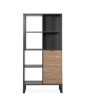
Ontdek onze 2-deurs, 4-nis Kast - L83,5 cm, perfect om je interieur op te bergen met zijn 4 nissen en deuren, past deze industriële stijl kast perfect bij alle interieurstijlen. Deze kast is ook ideaal om boeken op te bergen of als scheidingsmeubel. Productkenmerken: Hoofdmateriaal: Spaanplaat, MDF. Productafmetingen: Lengte 83,5 cm x Hoogte 165 cm x Diepte 40 cm - Netto gewicht: 43,6 kg. Pakketafmetingen: Pakket nr. 1: Lengte 93 cm x Hoogte 48 cm x Diepte 14,5 cm - Bruto gewicht: 24,2 kg. Pakket nr. 2: Lengte 94 cm x Hoogte 48 cm x Diepte 14 cm - Bruto gewicht: 22,8 kg. Merk: CaliCosy Kleur: Wooden Effect