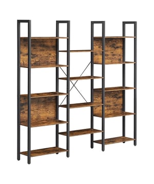 
Productkenmerken: Boekenkast met 14 opbergplanken. Metalen frame. Muurbevestiging inbegrepen. Verstelbare poothoogte voor betere stabiliteit van het geheel. Industriële stijl. Rustiek bruin en zwart. Elke plank kan items tot 10 kg bevatten. Productafmetingen: Breedte 24 cm x Lengte 158 cm x Hoogte 166 cm - Nettogewicht: 27,35 kg. Afmetingen verpakking: Breedte 17,5 cm x Hoogte 43 cm x Diepte 112,5 cm - Brutogewicht: 29,5 kg. Merk: CaliCosy Kleur: Black