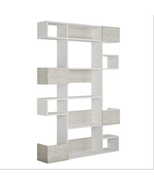 
Productkenmerken: Gemaakt van 100% melamine spaanplaat. FSC-gecertificeerd, wat betekent dat het product is gemaakt van 100% gerecycled hout afkomstig uit duurzaam beheerde bossen. Onze plank kan gemakkelijk worden bevestigd in elk huis. Productafmetingen: breedte 20 cm x lengte 120 cm x hoogte 171 cm - Nettogewicht: 44,81 kg. Verpakkingsafmetingen: Pakket nr. 1: lengte 126,6 cm x hoogte 31,3 cm x diepte 15 cm - Bruto gewicht: 21,28 kg. Pakket nr. 2: lengte 182,1 cm x hoogte 31,3 cm x diepte 15 cm - Bruto gewicht: 24,92 kg. Totaal bruto gewicht: 46,2 kg. Merk: CaliCosy Kleur: White