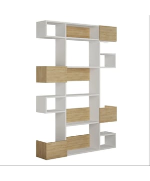 
Productkenmerken: Gemaakt van 100% melamine spaanplaat. FSC-gecertificeerd, wat betekent dat het product is gemaakt van 100% gerecycled hout afkomstig uit duurzaam beheerde bossen. Onze plank kan gemakkelijk worden bevestigd in elk huis. Productafmetingen: breedte 20 cm x lengte 120 cm x hoogte 171 cm - Nettogewicht: 44,81 kg. Verpakkingsafmetingen: Pakket nr. 1: lengte 126,6 cm x hoogte 31,3 cm x diepte 15 cm - Bruto gewicht: 21,28 kg. Pakket nr. 2: lengte 182,1 cm x hoogte 31,3 cm x diepte 15 cm - Bruto gewicht: 24,92 kg. Totaal bruto gewicht: 46,2 kg. Merk: CaliCosy Kleur: Wooden Effect