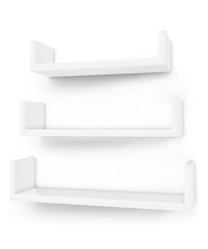 
Plaats uw decoratie en voorwerpen met deze set van 3 wandplanken met randen - Wit! Met hoogwaardige planken en een glanzend en slijtvast oppervlak zijn deze set van 3 wandplanken stabiel en stevig voor de komende jaren! Productkenmerken: Kleur: Wit Hoofdmateriaal: MDF Afwerking: Glanzend Set van 3 Productafmetingen: Lengte 40/35/30 cm x Breedte 10/10/10 cm x Hoogte 9/8/7 cm - Netto gewicht: 1,75 kg Pakketafmetingen: Lengte 44 cm x Hoogte 16,5 cm x Breedte 15 cm - Bruto gewicht: 2,2 kg Merk: CaliCosy Kleur: White