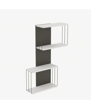 
Productkenmerken: Gemaakt van melamine spaanplaat van 18 mm dik met zwart metalen draad.Plankbreedte: 48 cm. 4 planken.Wandmontage.Afmetingen product: Lengte 65 cm x Hoogte 96 cm x Diepte 19 cm - Nettogewicht: 8,37 kg.Afmetingen verpakking:Pakket nr.1: Lengte 39 cm x Hoogte 105 cm x Diepte 6,5 cm - Brutogewicht: 9 kg. Merk: CaliCosy Kleur: White