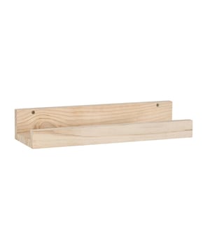 
Ontdek onze massief grenen wandplank - L40 x H7 cm. Ideaal voor het tentoonstellen van decoratieve voorwerpen of boeken, zal deze plank een mooi decoratief accent toevoegen aan de kamer van uw keuze. De plank kan worden geverfd of gelakt als u hem niet in zijn natuurlijke staat wilt laten. Het past bij elke interieurstijl. Productkenmerken: "Hout afkomstig uit duurzaam beheerde bossen" - PEFC-label. Klaar om te verven of te lakken. Massief grenen. Zelf in elkaar te zetten. Productafmetingen: Lengte 40 cm x breedte 40 cm x hoogte 7 cm - Nettogewicht: 0,7 kg. Verpakkingsafmetingen: Pakket nr. 1: Hoogte 3,5 cm x breedte 40 cm x diepte 11,5 cm - Bruto gewicht: 0,76 kg. Merk: CaliCosy Kleur: Wooden Effect