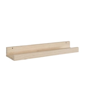 
Ontdek onze massief grenen wandplank - L60 x H7 cm. Ideaal om decoratieve objecten of boeken tentoon te stellen dankzij de lengte. Deze plank geeft een mooie decoratieve touch aan de kamer van uw keuze. De plank kan geschilderd of gelakt worden als u hem niet in zijn natuurlijke staat wilt laten. Hij past bij elke interieurstijl. Productkenmerken: "Hout afkomstig uit duurzaam beheerde bossen" - PEFC-label. Klaar om te schilderen of te lakken. Massief grenen. Zelf te monteren. Productafmetingen: Lengte 60 cm x breedte 60 cm x hoogte 7 cm - Nettogewicht: 1 kg. Afmetingen verpakking: Verpakking nr. 1: Hoogte 3,5 cm x breedte 60 cm x diepte 11,5 cm - Brutogewicht: 1,11 kg. Merk: CaliCosy Kleur: Wooden Effect