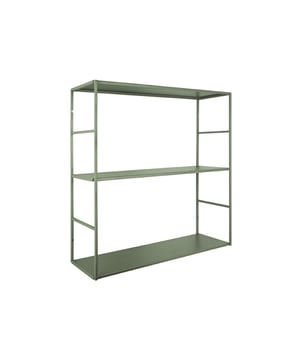
Hang on! Het strakke en stijlvolle pt, wandrek Level zoekt een plekje in jouw huis. Tover die kale muur om, of hang hem handig in de keuken of badkamer om je kleine spullen in op te bergen. Door de matte finish ziet het rekje er strak en trendy uit. Je kiest zelf op welke hoogte je de plankjes ophangt en je kunt kiezen uit drie verschillende trendkleuren. - Afmeting: 20x60x60 - Kleur: Groen - Materiaal: Metaal