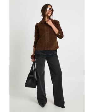 Wrap up in the latest coats and jackets and get out-there with your outerwearBreathe life into your new season layering with the latest coats and jackets from boohoo. Supersize your silhouette in a padded jacket, stick to sporty styling with a bomber, or protect yourself from the elements in a plastic raincoat. For a more luxe layering piece, faux fur coats come in fondant shades and longline duster coats give your look an androgynous edge.