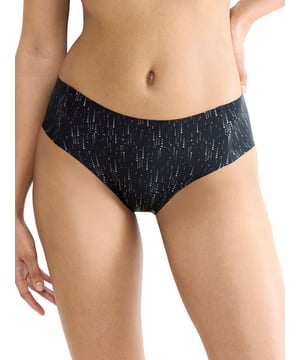 Sloggi ZERO Feel 2.0 Hipster. Seamless and soft stretch fabric. Mid Rise with comfortable gusset. Product is made of 76% GRS-certified recycled Polyamide and 24% Elastane and is machine washable.