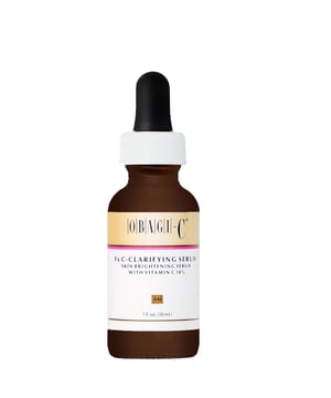 Transform your skin with Obagi-C Fx Clarifying Serum! This 30ml powerhouse blends Vitamin C and Arbutin to promote an even skin tone and unveil a radiant complexion. Ideal for normal to dry skin, this serum deeply nourishes while reducing the appearance of dark spots and discoloration. Experience a healthier, glowing look that enhances your natural beauty. Simply apply 5-7 drops to your face after cleansing and massage gently until fully absorbed. Embrace your most luminous skin with Obagi!